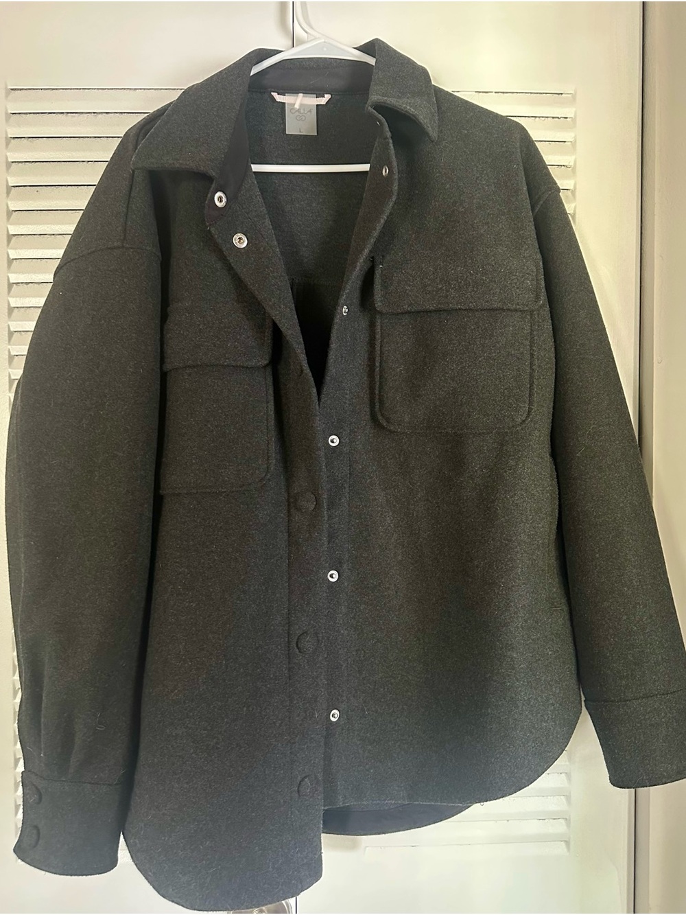 Calia Black Overshirt Jacket